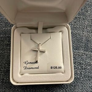 Sterling Silver Cross Pendant Necklace